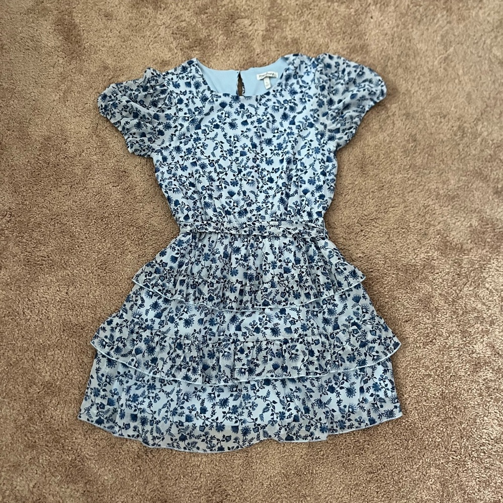 Blue Floral dress